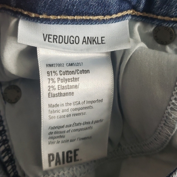 PAIGE Verdugo Ankle Jeans - Picture 7 of 7